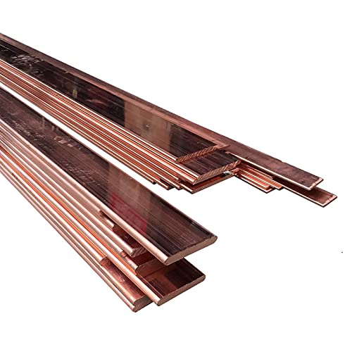 Bopaodao C110 Sammelschiene aus reinem Kupfer, 3 mm x 40 mm x 48,82 Zoll – anpassbare flache Kupferschiene for Elektrik und Architektur(1Pcs W: 30mm) von SASAS