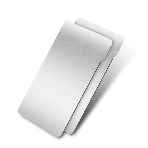 Flexible Bauplatte aus Federstahl mit Magnetfuß for 3D-Drucker – 2er-Set(138x78mm) von SASAS