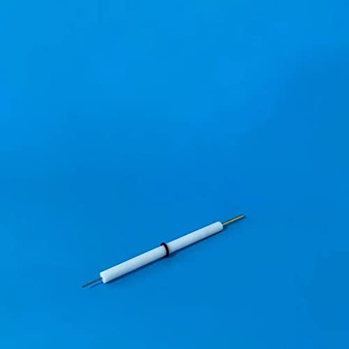 Hochreine Platindrahtelektrode 0,5 mm x 37 mm und 1,0 mm x 37 mm – PTFE-isoliert | 99,99% reine Platinelektrode for den Laborgebrauch(1x10mm) von SASAS