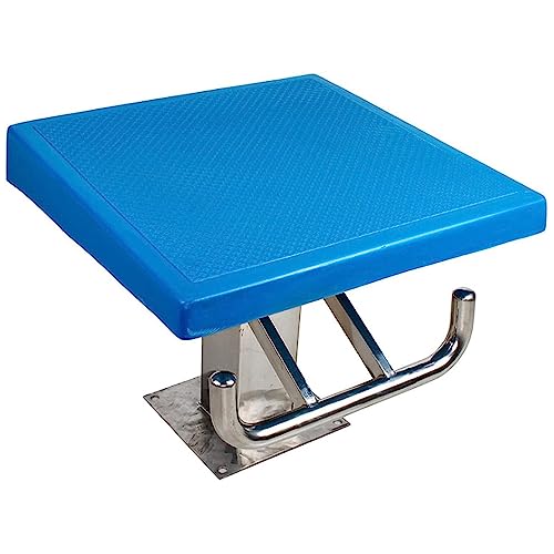 SASAS 1 Sprungbrett for eingebaute Pools – 271 kg Tragkraft, Edelstahlbasis, rutschfeste Oberfläche, 15° Neigung for Familienspaß und Wettkampftauchen SASAS 1 Sprungbrett for eingebaute Pools – 271 kg Tragkraft, Edelstahlbasis, rutschfeste Oberfläche, 15° Neigung for Familienspaß und Wettkampftauchen von SASAS