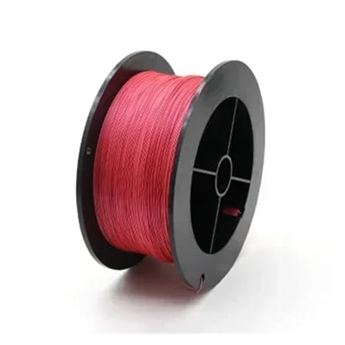 UL1423 PTFE-Draht – Hochtemperatur-versilbertes Kupfer 38–24 AWG Einzelader-Mikrofeinkabel for die Elektronik(Red,1 REEL-24AWG X 150M) von SASAS