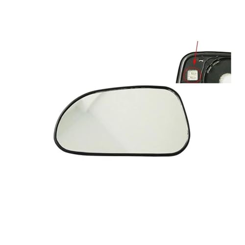 SASFDSG Ersatzspiegelglas Für Buick Für Excelle 2003-2007 Seite Spiegel Glas Reverse Objektiv Rückspiegel Oberfläche Reflektor Glas Umkehrlinse(Left Heating) von SASFDSG