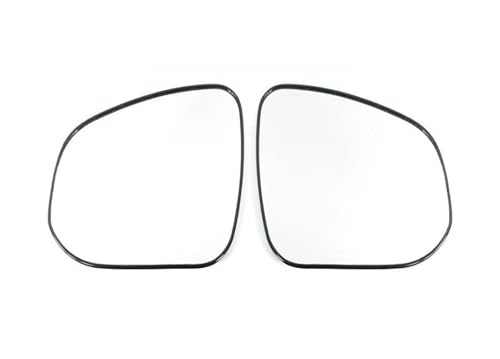 SASFDSG Ersatzspiegelglas Für Toyota Für RAV4 Für Wildlander 2020 2021 2022 Auto Rückspiegel Glas Außentür Seitenspiegel Objektiv Heizung Umkehrlinse(2PCS Left and Right) von SASFDSG