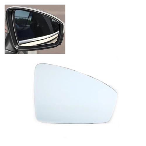 SASFDSG Ersatzspiegelglas Für VW Für Tiguan Für L 2017 2018 Seitenspiegel Reflektierende Linse Rückspiegelgläser Glas Mit Heizung Umkehrlinse(1PCS Right Side) von SASFDSG