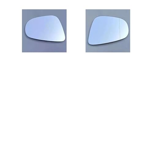 SASFDSG Ersatzspiegelglas Für VW Für Touran 2011-2015 Autoteile Rückspiegel Seitenflügel Beheiztes Langlebiges Spiegelglas Umkehrlinse(1 Right and 1 Left) von SASFDSG