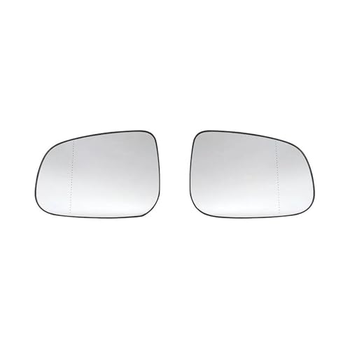 SASFDSG Ersatzspiegelglas Für Volvo Für V70 Für C70 2009-2014 Seite Beheizte Spiegel Glassmirror Rückspiegel Reflektor Oberfläche Glas Umkehrlinse(A Pair) von SASFDSG