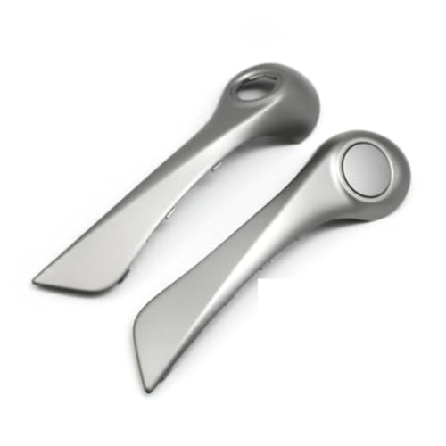 SASFDSG Türinnengriff 2 STÜCKE LHD Auto Innentür Vorne Links Rechts Pull Greifen Innengriff Außenabdeckung Für Koleos I 2008-2016 Türgriff Innen(L R Cover-Gray) von SASFDSG