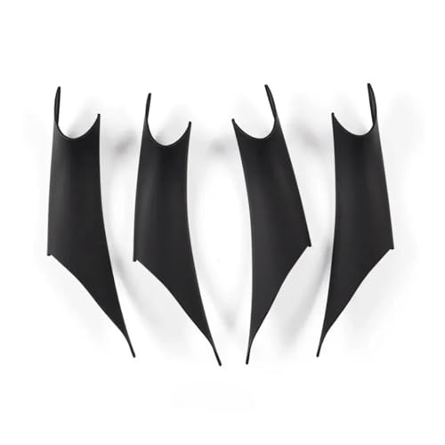 SASFDSG Türinnengriff 3 Farben Innenabdeckung für 3er 4er 2012-2019 Autotürabdeckung für F30 F31 F32 F33 F34 F36 F80 F82 Türgriff Innen(Black Full 4 pcs) von SASFDSG