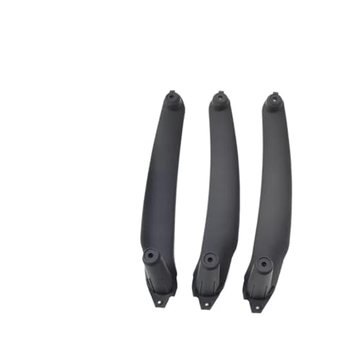 SASFDSG Türinnengriff Armlehne Auto vorne Fahrersitz LHD RHD Innentürgriff Innenverkleidung Pull Trim Cover Für E70 E71 X5 X6 Türgriff Innen(Black 3Pcs LHD) von SASFDSG