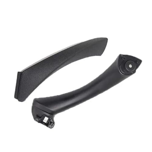 SASFDSG Türinnengriff Auto-Innenverkleidung Zierleiste schwarz links und rechts Für 3er E90 E91 316 318 320 325 328 Türgriff Innen(Black-Right-Set) von SASFDSG