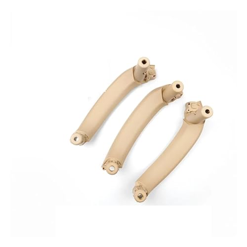 SASFDSG Türinnengriff Auto Schwarz/Beige Innentürgriff Verkleidungsgriff Innentürgriffe Für X3 F25 X4 F26 2010 2011 2012-2017 Türgriff Innen(Beige 3pcs) von SASFDSG
