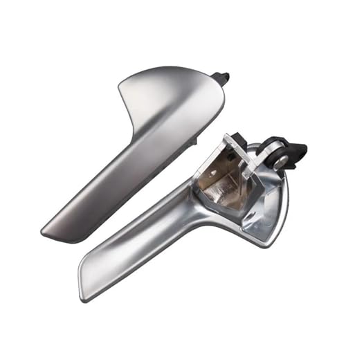 SASFDSG Türinnengriff Auto Vorne Links Rechts Chrome Innen Tür-Pull Griffe Für VW Für Golf Für MK5 Für Jetta Für MK5 Türgriff Innen(1 Paar) von SASFDSG