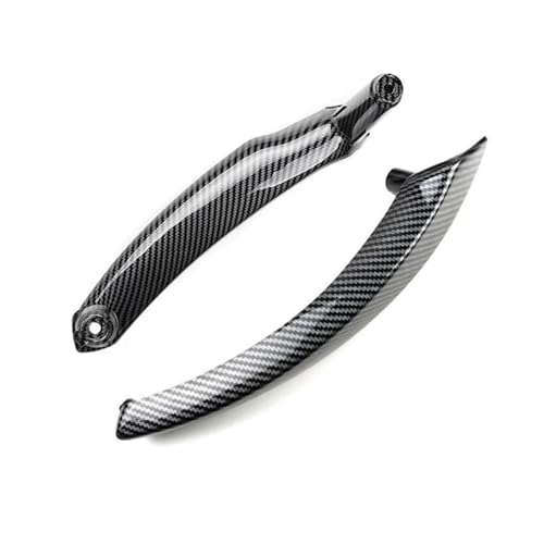 SASFDSG Türinnengriff Für X5 X6 E70 E71 E72 2008 2009 2010 2011-2013 Carbon Fiber Texture Auto Innen Pull Handläufe trim Abdeckung Türgriff Innen(Right kit) von SASFDSG