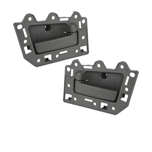 SASFDSG Türinnengriff Innenausstattung für Jeep für Grand für Cherokee 2005 2006 2007 2008 2009 2010 2011 Innere Griffteile 1JV461J3AA 1JV471J3AA Türgriff Innen(2xGray Front LH RH) von SASFDSG