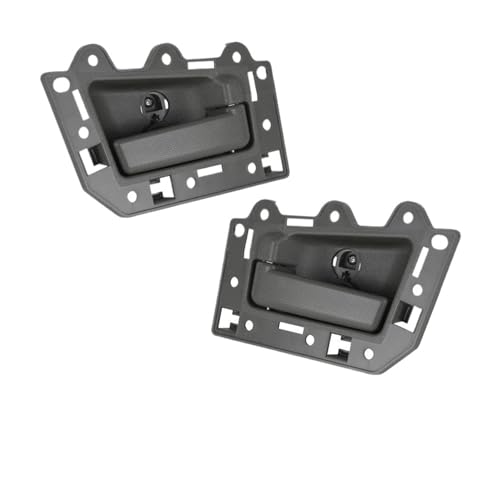 SASFDSG Türinnengriff Innenausstattung für Jeep für Grand für Cherokee 2005 2006 2007 2008 2009 2010 2011 Innere Griffteile 1JV461J3AA 1JV471J3AA Türgriff Innen(2xGray Rear LH RH) von SASFDSG