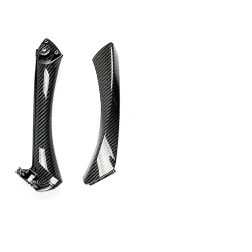 SASFDSG Türinnengriff Innere Türgriffverkleidung für E90 E91 für 3er-Reihe Pull Trim Cover 51417230850 51419150335 51419150340 Türgriff Innen(Carbon Fiber-S-Left) von SASFDSG