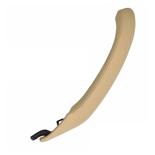 SASFDSG Türinnengriff LHD Autoinnenraum Beifahrertür Links Rechts Zuggriff Lederabdeckung Verkleidung Für X3 X4 F25 F26 2010-2016 Türgriff Innen(Left Beige) von SASFDSG