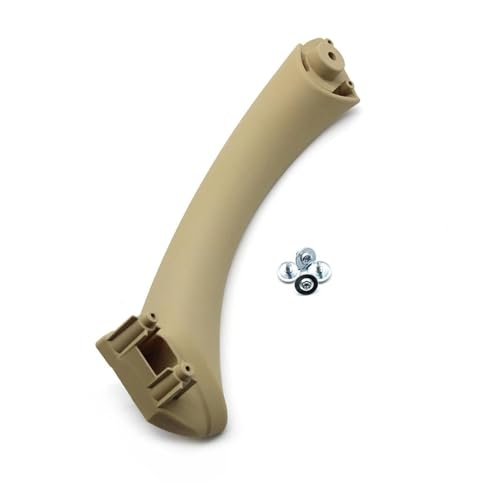 SASFDSG Türinnengriff Schwarz Beige Vorne Hinten Links Rechts Innen Abdeckung Panel Trim Für 3 Serie E90 E91 316 318 320 325 328i 2005-2012 Türgriff Innen(Inner handle beige L) von SASFDSG