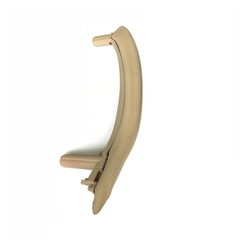 SASFDSG Türinnengriff Verbesserte Innenbaugruppe links rechts mit äußerer Lederabdeckung für X5 X6 F15 F16 2014–2018 Türgriff Innen(Left Beige) von SASFDSG