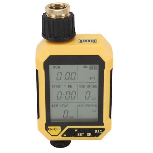 SASKATE Sprinkler Timer Programmierbares Wassertimer für Gartenschlauchhandbuch Automatisches Wasserversorgungssystem Digitale Bewässerung für Gartenrasen SASKATE Sprinkler Timer Programmierbares Wassertimer für Gartenschlauchhandbuch Automatisches Wasserversorgungssystem Digitale Bewässerung für Gartenrasen von SASKATE