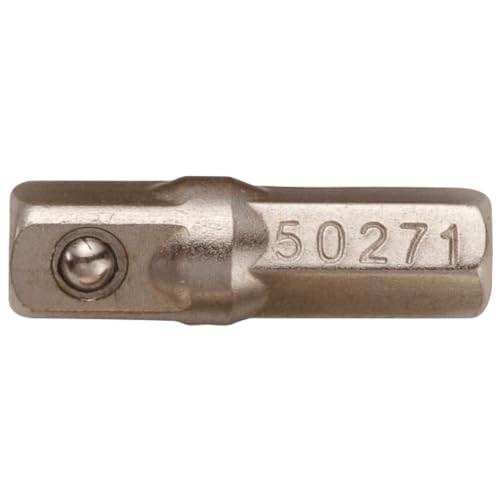 SATA 1/4' Stecknuss Bit Adapter 25mm - 5 Stck., 220 mm ST59271ST (25mm adapter verkleinerung vergrößerung einsatz), gefertigt aus S2-Stahl für maximale Festigkeit und Haltbarkeit von SATA