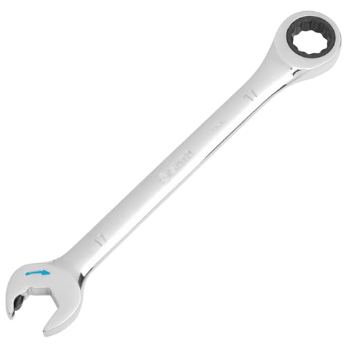 SATA Doppelratschen-Ringmaulschlüssel, 22 mm, 290 mm ST43617 (ratsche Maul Doppel Schlüssel) von SATA