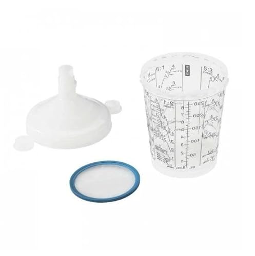 SATA RPS Einwegmischbecher 0,3 l minijet, 60 Stk/VE 125 µm Flachsieb SATA RPS Einwegmischbecher 0,3 l minijet, 60 Stk/VE 125 µm Flachsieb von SATA