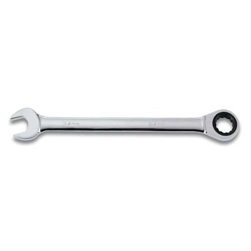 SATA Ratschen Ring-Maulschlüssel, 19 mm ST43212ST (Schlüssel Ratschenschlüssel Ringschlüssel Ringmaulschlüssel Maulringschlüssel) von SATA