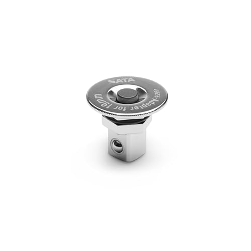 SATA ST46656ST, Ratschen Schlüssel Adapter 1/2 inch/0.019mm mit Schnelllösefunktion für Umrüstung eines Ratschen-Schlüssels in eine Knarre von SATA