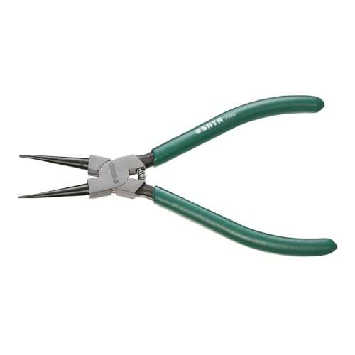 SATA ST72004ST Sprengringzange, Sicherungszange gerade 175 mm für Innenringe 19-60 mm und Korpus aus CR-V-Stahl von SATA