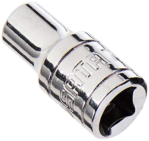 SATA Steckschl. Einsatz DIN3124 1/4' 7/32' Standard Länge, 7/32 Zoll ST11103SC (Nuss Steckschlüssel Steckschlüsseleinsatz), Chrom-Vanadium Stahl von SATA