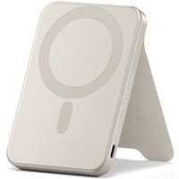 Satechi OntheGo Magnetic Qi2 Powerbank Stand 5000 mAh Sand Satechi OntheGo Magnetic Qi2 Powerbank Stand 5000 mAh Sand von SATECHI