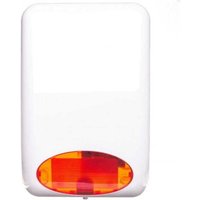 Optischer und akustischer Signalgeber für den Außenbereich mit rotem LED-Licht SPL-5010 R von SATEL