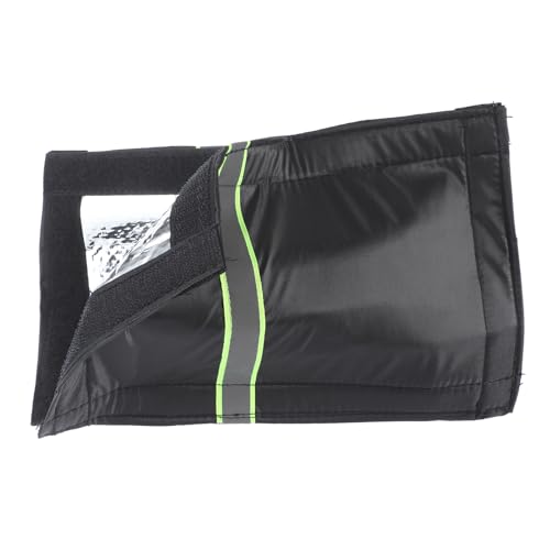 SATINIOR 2 Packungen Outdoor-Wasserhahnabdeckungen für den Winter, isoliert, 16 x 24 cm, wiederverwendbar, wasserdicht, Wasserhahnabdeckung mit Aluminiumfolie, reflektierenden Streifen, für Garten von SATINIOR