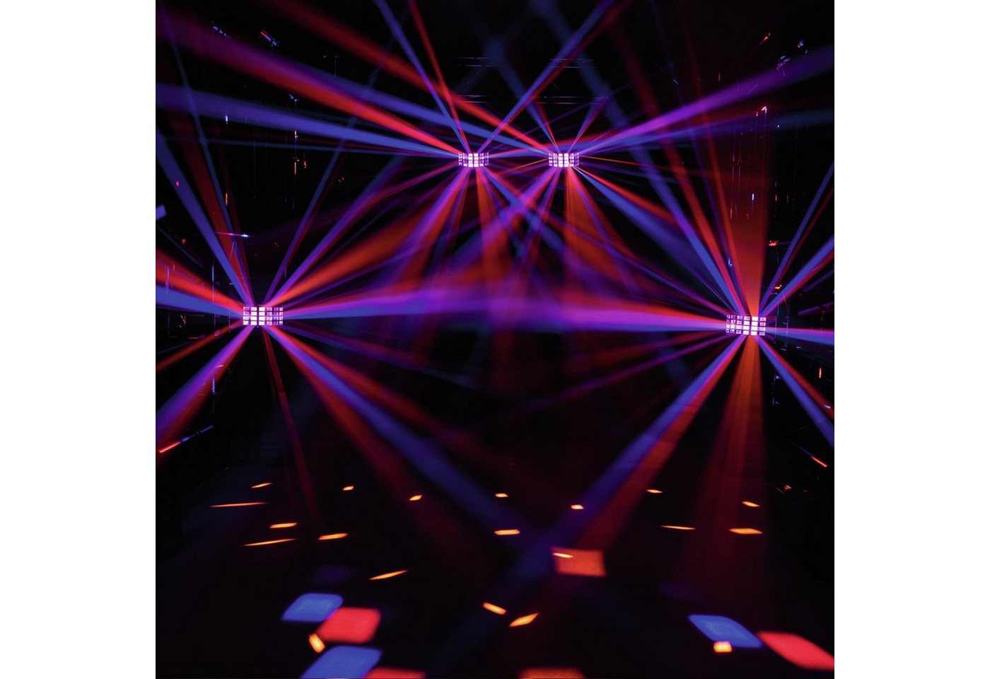 SATISFIRE Discolicht Power Derby - starker LED Lichteffekt - 8 Farben - IR Fernbedienung, mehrfarbig / bunt SATISFIRE Discolicht Power Derby - starker LED Lichteffekt - 8 Farben - IR Fernbedienung, mehrfarbig / bunt von SATISFIRE