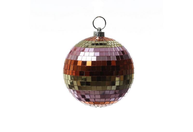 SATISFIRE Discolicht Spiegelkugel 15cm pastellfarben Discokugel Mirrorball Party Disko Deko von SATISFIRE
