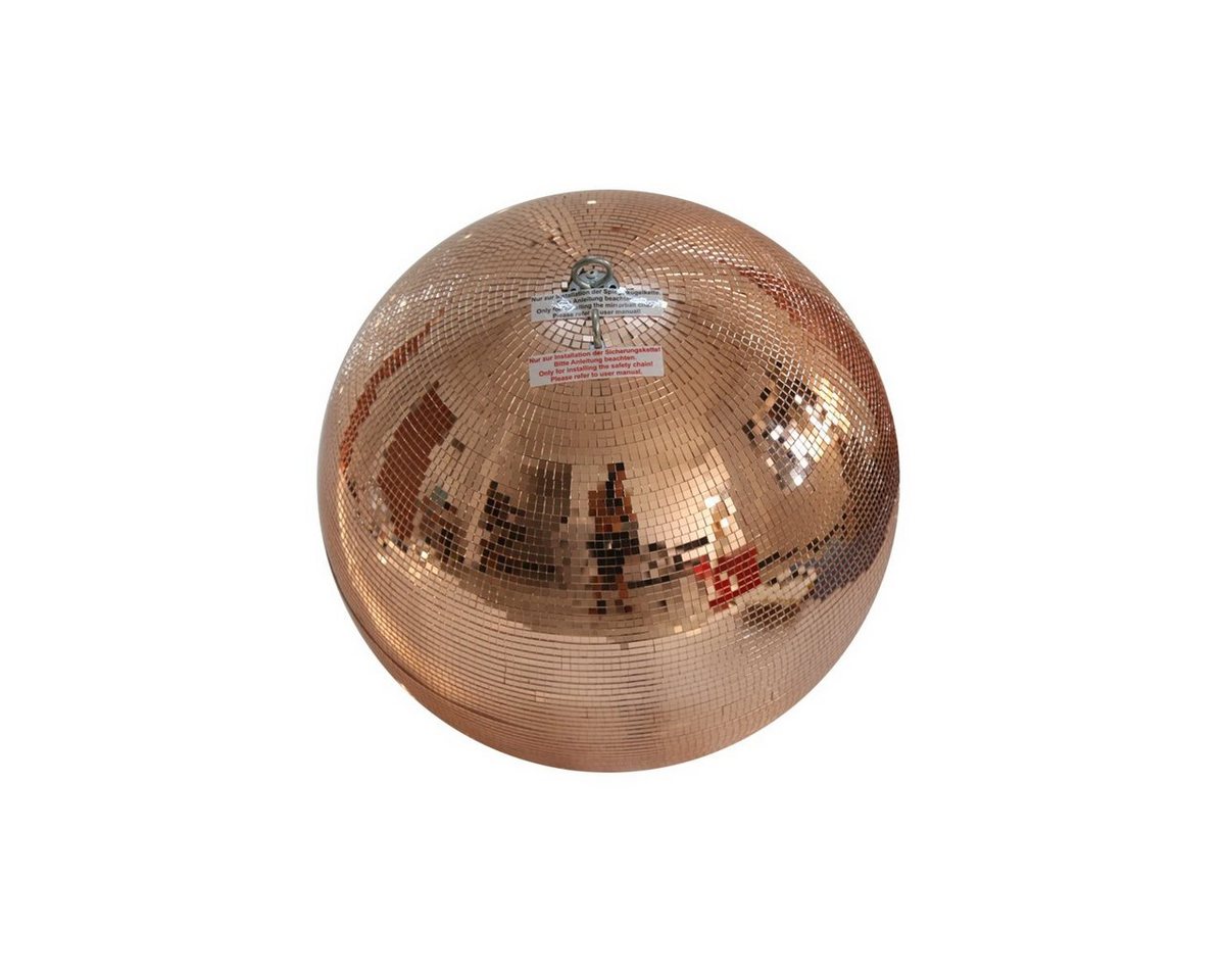SATISFIRE Discolicht Spiegelkugel 30cm kupfer Safety Discokugel Mirrorball party Disko Deko SATISFIRE Discolicht Spiegelkugel 30cm kupfer Safety Discokugel Mirrorball party Disko Deko von SATISFIRE