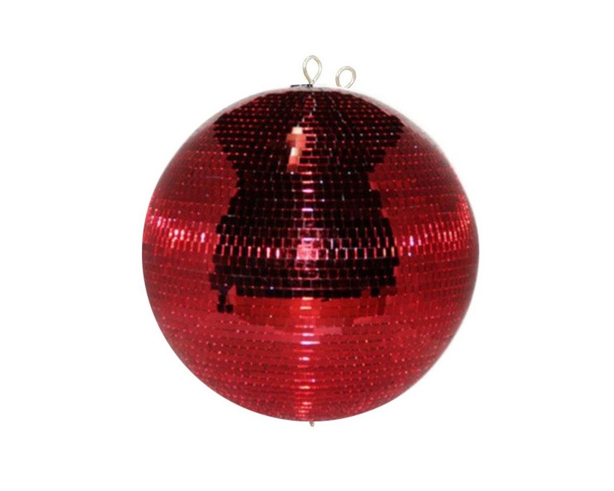SATISFIRE Discolicht Spiegelkugel 30cm rot Safety Discokugel Mirrorball party Disko Deko SATISFIRE Discolicht Spiegelkugel 30cm rot Safety Discokugel Mirrorball party Disko Deko von SATISFIRE