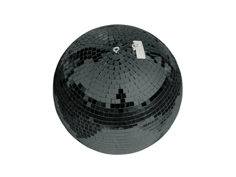 SATISFIRE Discolicht Spiegelkugel 30cm schwarz Discokugel Mirrorball party Disko Deko von SATISFIRE
