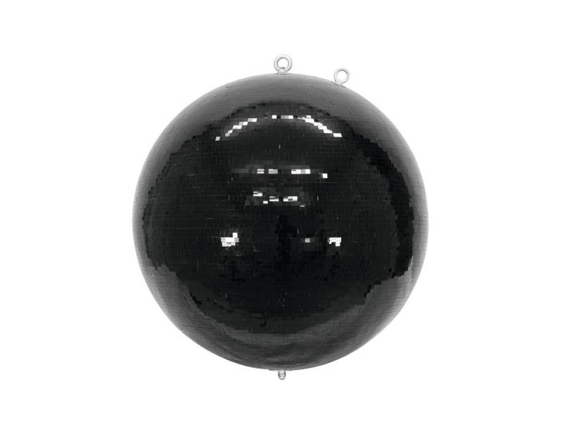 SATISFIRE Discolicht Spiegelkugel 50cm schwarz Safety Discokugel Mirrorball Party Disko von SATISFIRE