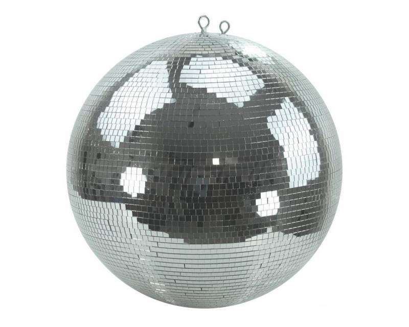 SATISFIRE Discolicht Spiegelkugel 50cm silber Safety Discokugel Mirrorball Party Disko Deko von SATISFIRE
