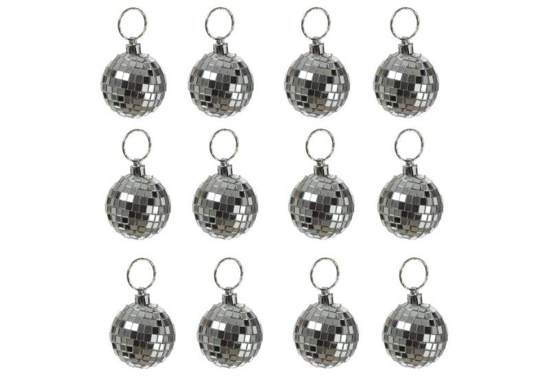 SATISFIRE Discolicht Spiegelkugel 5cm Mini Discokugel coole Party Disko Deko silber 12Stück SATISFIRE Discolicht Spiegelkugel 5cm Mini Discokugel coole Party Disko Deko silber 12Stück von SATISFIRE