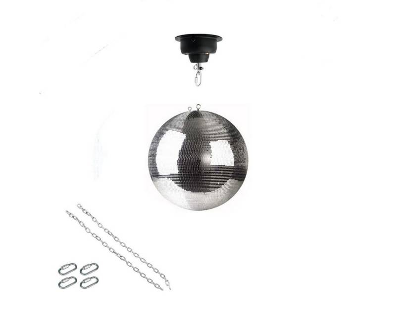 SATISFIRE Discolicht Spiegelkugel Set 30cm Kugel PREMIUM + Motor 2 Ketten 4 Verbinder SATISFIRE Discolicht Spiegelkugel Set 30cm Kugel PREMIUM + Motor 2 Ketten 4 Verbinder von SATISFIRE