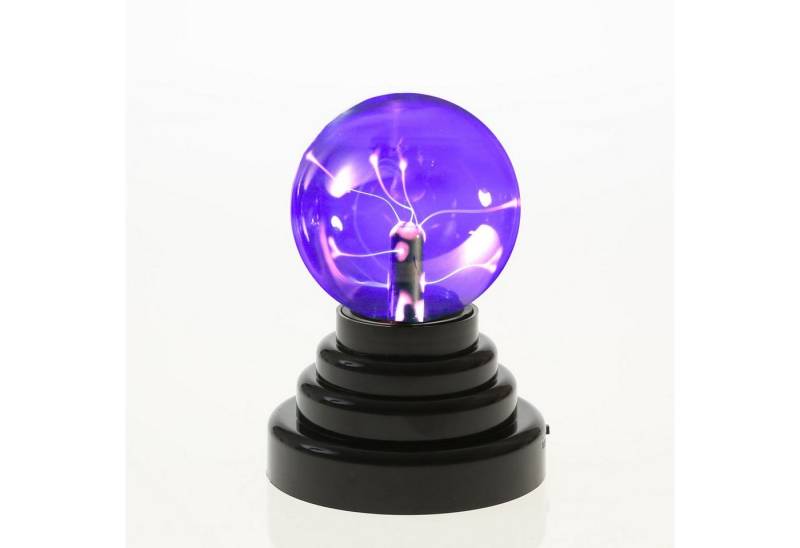 SATISFIRE LED Dekolicht Mini Plasma Kugel Plasmaball magische Blitz-Show Retro Lichteffekt von SATISFIRE