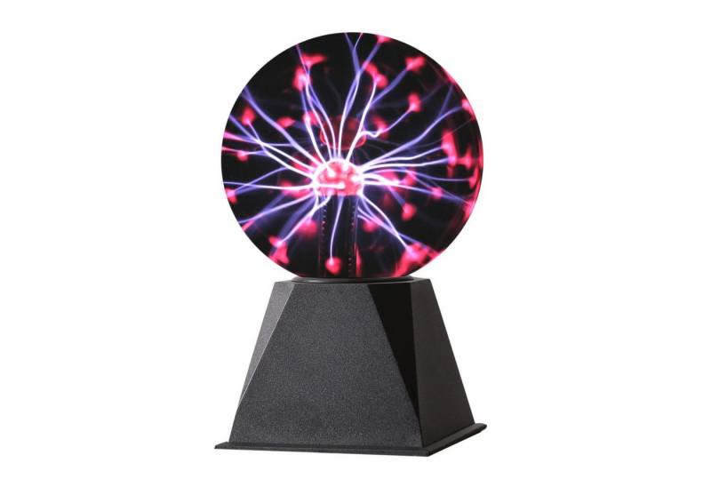 SATISFIRE LED Dekolicht Plasmakugel Plasmaball magisch zuckend Blitz-Show rot, rot von SATISFIRE