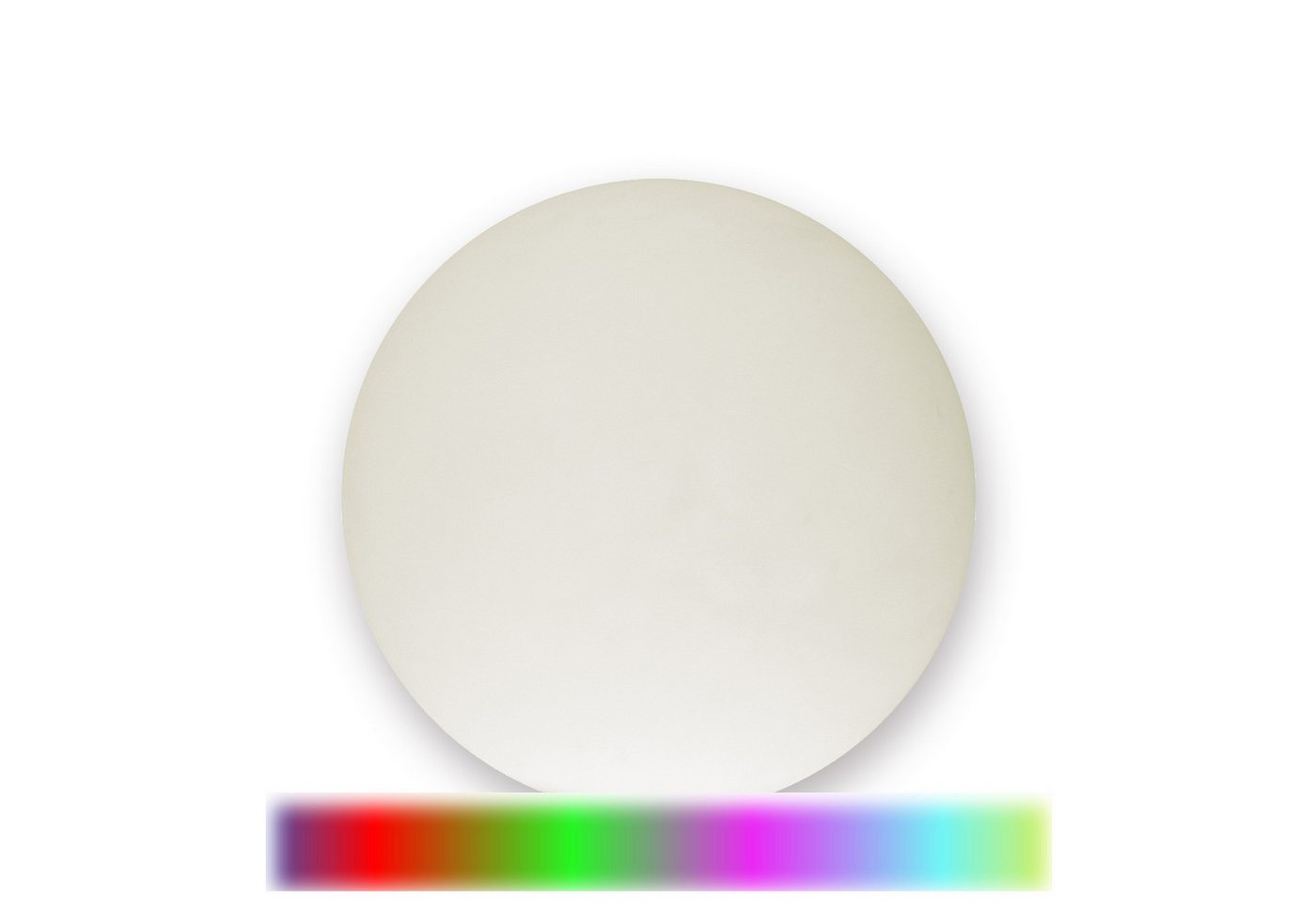 SATISFIRE LED Kugelleuchte Leuchtkugel outdoor 40cm mit RGB LED Modul Wireless Fernbedienung, LED Classic SATISFIRE LED Kugelleuchte Leuchtkugel outdoor 40cm mit RGB LED Modul Wireless Fernbedienung, LED Classic von SATISFIRE