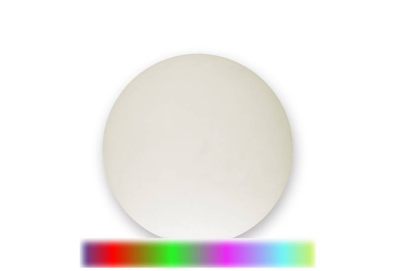 SATISFIRE LED Kugelleuchte Leuchtkugel outdoor 40cm mit RGB LED Modul Wireless Fernbedienung, LED Classic von SATISFIRE