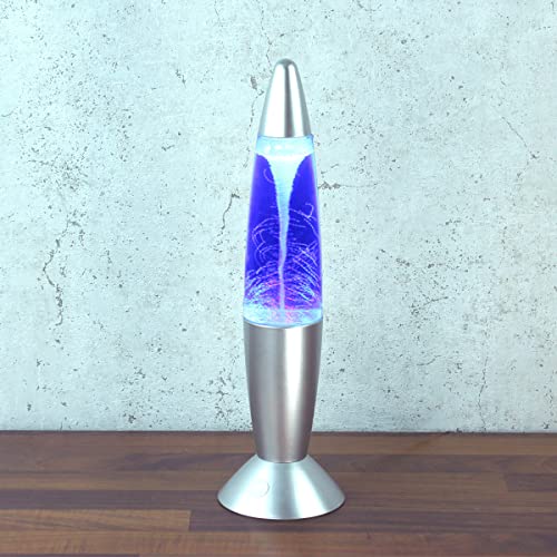 SATISFIRE ROCKET LAMP - Lavampe - Touchsensor - USB - Farbwechsel oder feste Farbe - Dekolampe (TORNADO Wirbel RGB) von SATISFIRE
