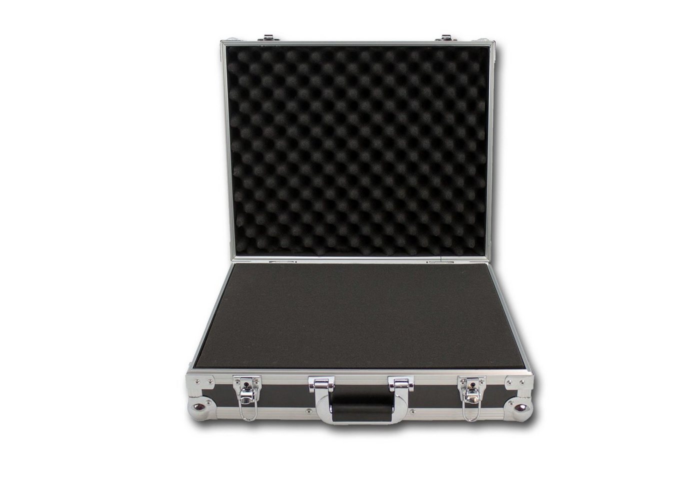 SATISFIRE Werkzeugkoffer ACC-2 Universal Transportkoffer Flightcase mit Würfelschaumstoff von SATISFIRE