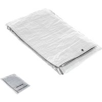 Weiße Abdeckplane mit Metallösen ca. 4 x 6 Meter von SATURNIA